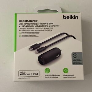 Belkin iPhone car charger